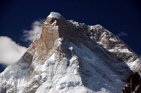 Climbers on Masherbrum  Peak